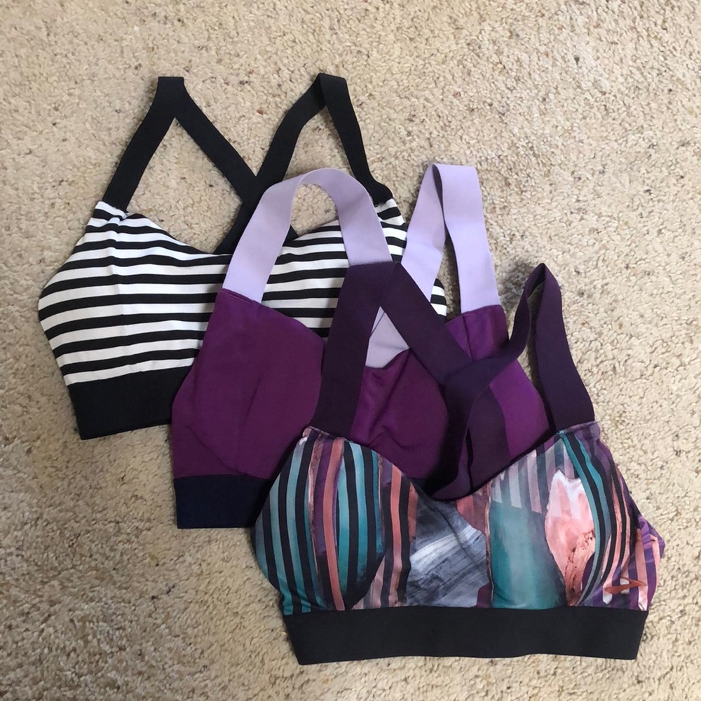 Set of 3 Brooks Dare Crossback Sports Bra